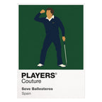 Seve Ballesteros Golf Icon Frame Men's Hoodie