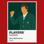 Seve Ballesteros Masters Golf Icon Frame Men's Hoodie