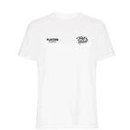 Shaka Hislop t-shirt – white men's t-shirt featuring the Shaka Hislop Players Couture logo