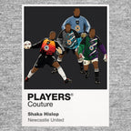 Shaka Hislop Newcastle United Men's T-Shirt - Grey
