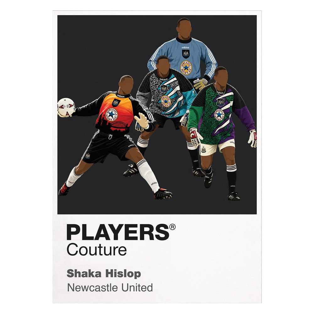 Shaka Hislop Newcastle United Men's T-Shirt - White