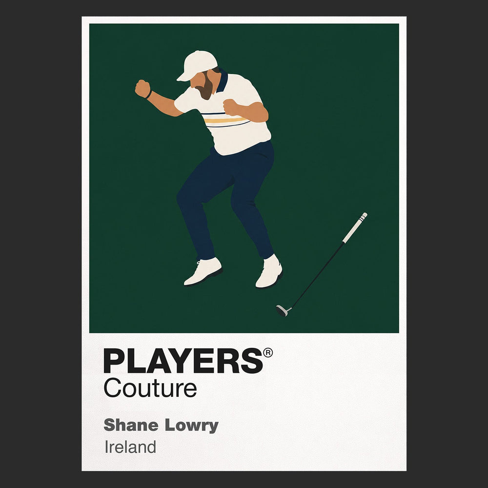 Shane Lowry Golf Icon Frame Men's Polo Shirt