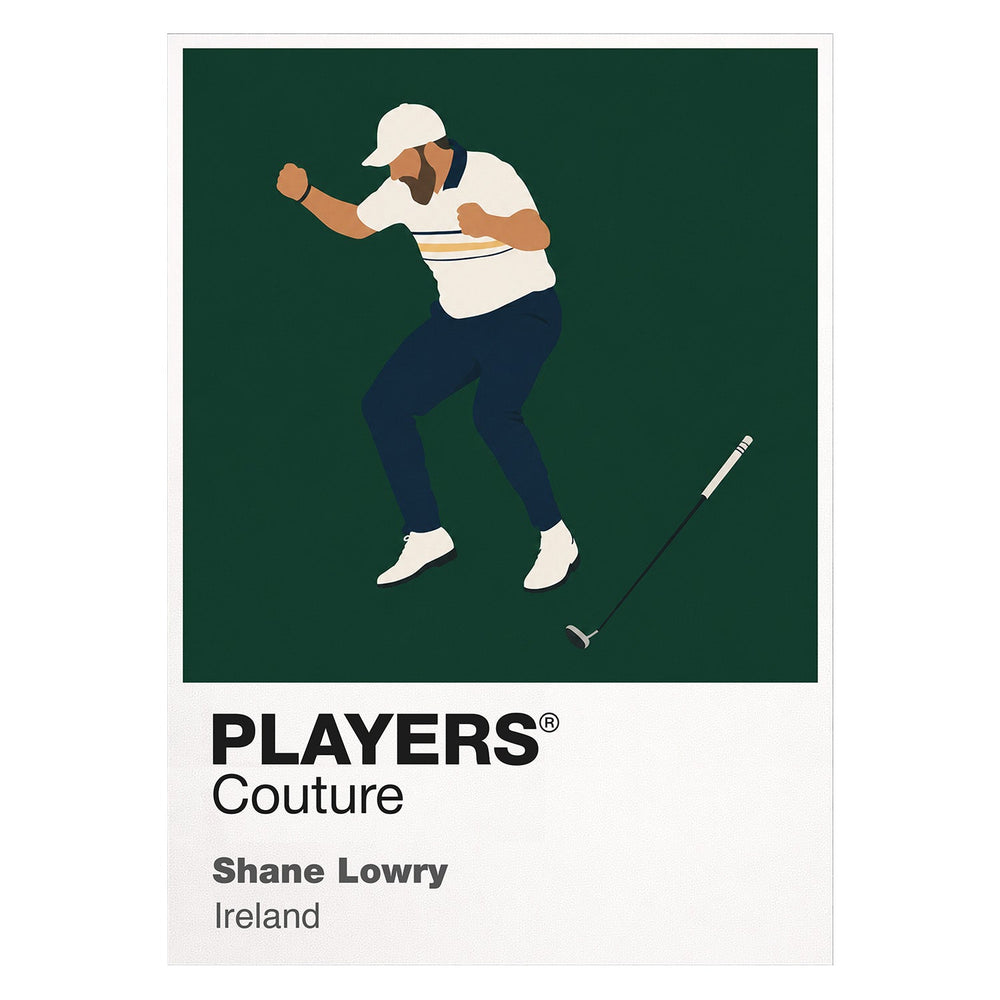 Shane Lowry Golf Icon Frame Men's Polo Shirt