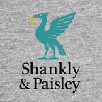 Shankly & Paisley Turquoise Logo Players Couture Men's Casual Hoodie