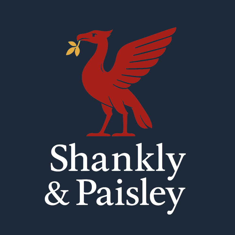 Shankly & Paisley Red Logo Players Couture Mens T-Shirt