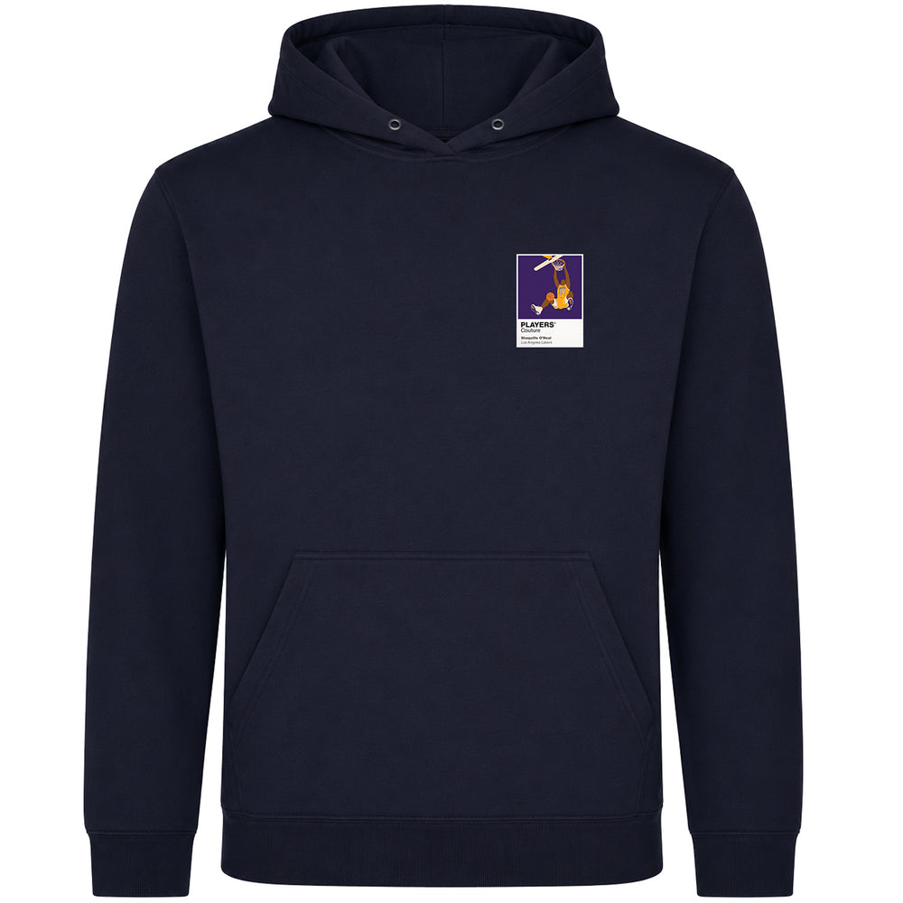 Shaquille O'Neal Lakers Basketball Icon Frame Men's Hoodie