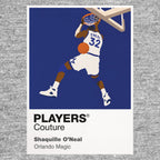 Shaquille O'Neal Magic Basketball Icon Frame Men's Hoodie