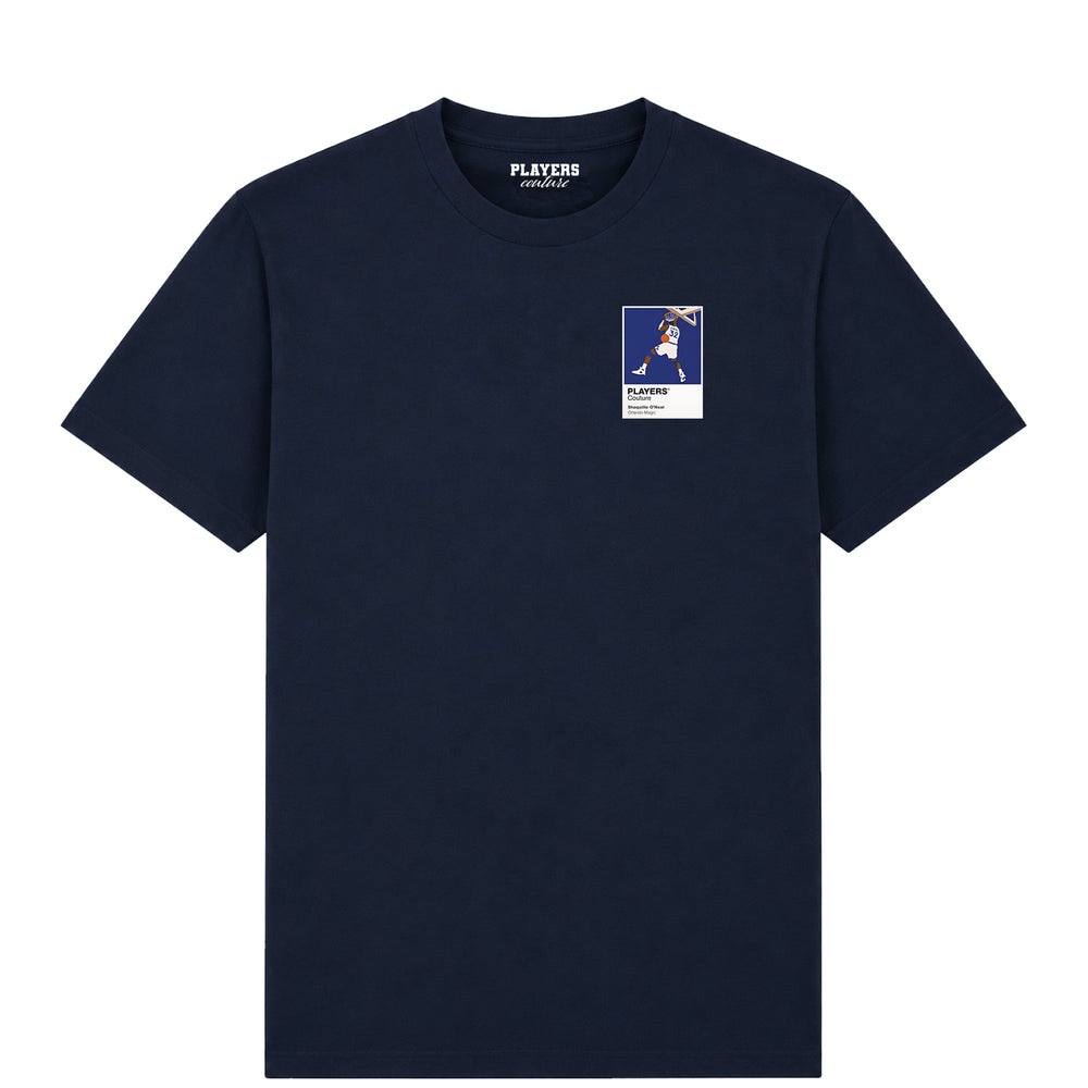 Shaquille O'Neal Magic Basketball Icon Frame Men's T-Shirt