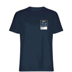 Shaquille O'Neal 32 Magic t-shirt – navy men's t-shirt featuring the Shaquille O'Neal 32 Magic Players Couture logo