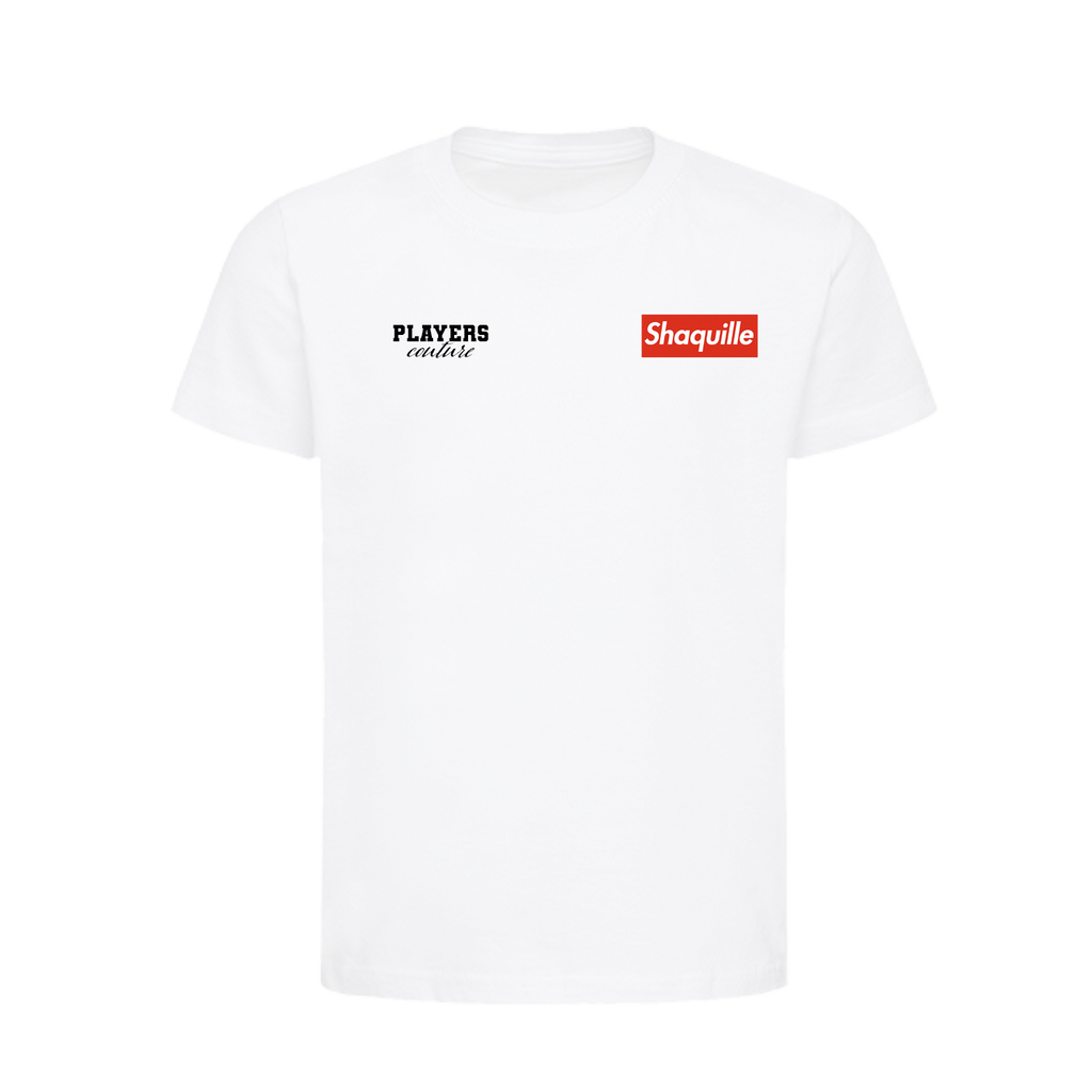 Shaquille O'Neal Red Logo Players Couture Kids T-Shirt