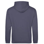 Essentials Collection hoodie – grey men's hoodie with black Essentials Collection letters and Players Couture logo on the