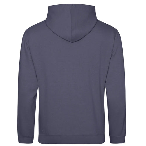 Essentials Collection hoodie – grey men's hoodie with black Essentials Collection letters and Players Couture logo on the