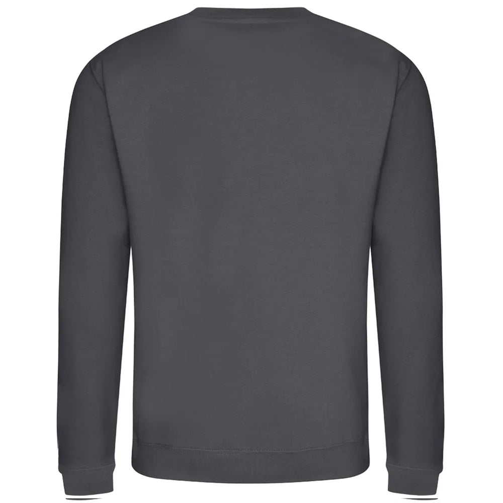 Essentials Collection hoodie – grey men's hoodie with black Essentials Collection letters and Players Couture logo on the