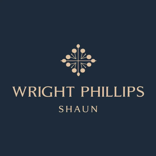 Shaun Wright Phillips Logo Men's Hoodie – navy close-up detail shot of the Shaun Wright Phillips Players Couture logo design