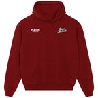 Shawn Michaels hoodie – red men's hoodie featuring the Shawn Michaels Players Couture logo