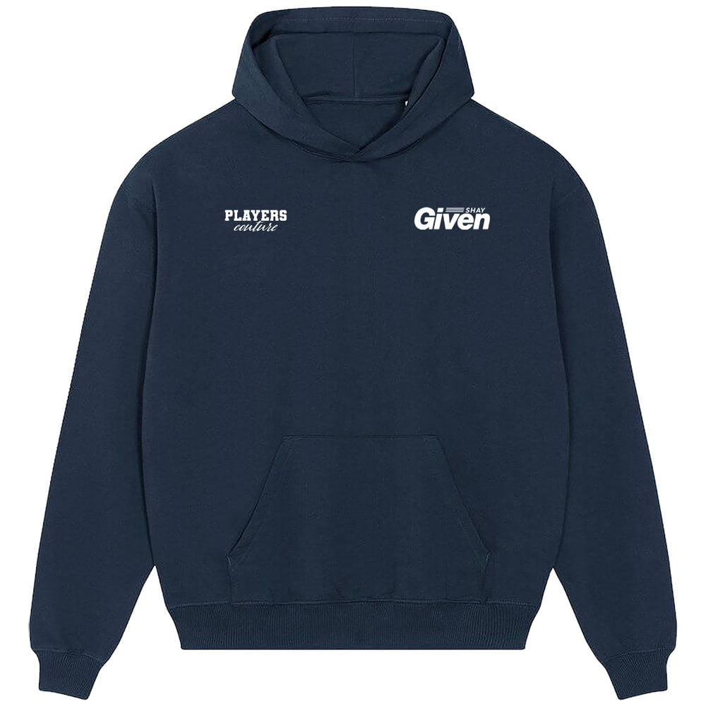 Shay Given Logo Players Couture Men's Casual Hoodie Navy