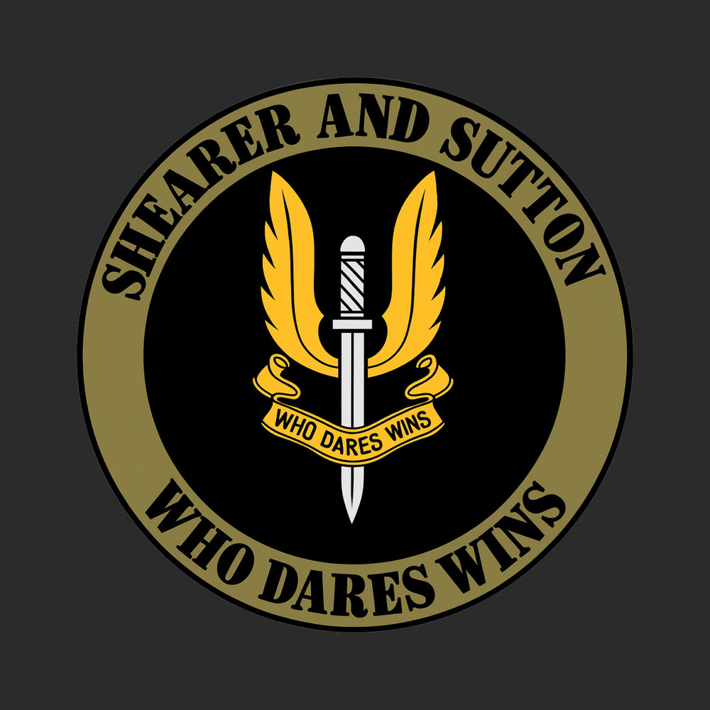 Shearer & Sutton Logo Players Couture Men's Casual Hoodie