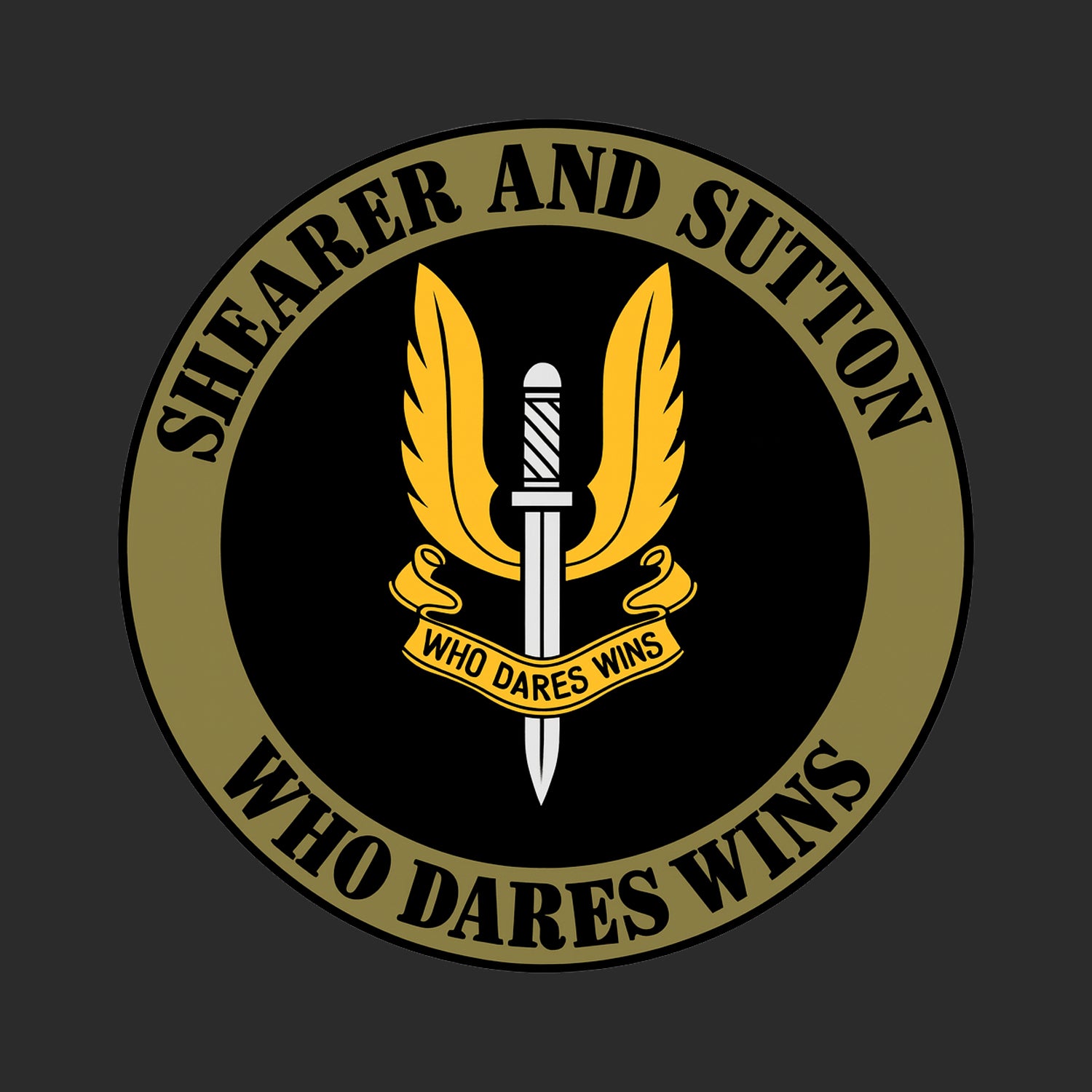 Shearer & Sutton Logo Players Couture Men's T-Shirt