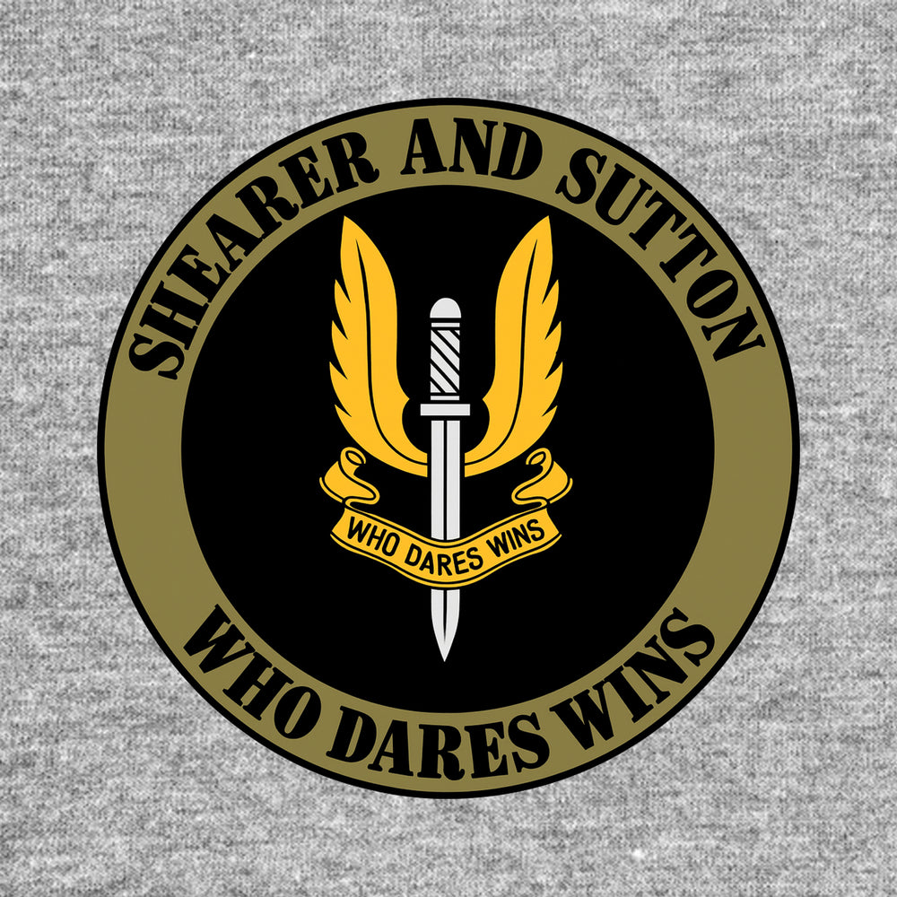 Shearer & Sutton Logo Players Couture Men's Casual Hoodie