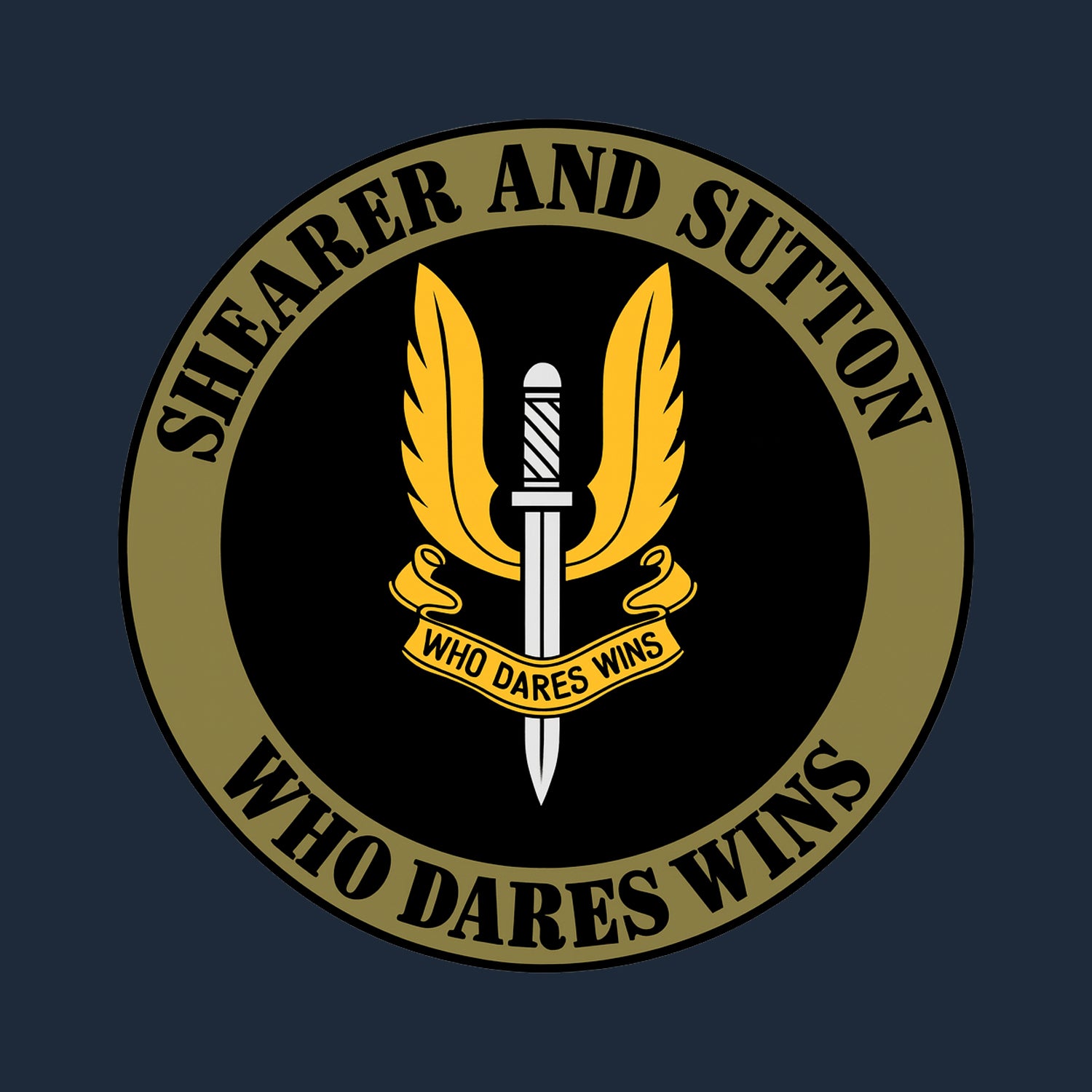 Shearer & Sutton Logo Players Couture Men's T-Shirt