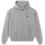Shearer & Sutton hoodie – grey men's hoodie featuring the Shearer & Sutton Players Couture logo