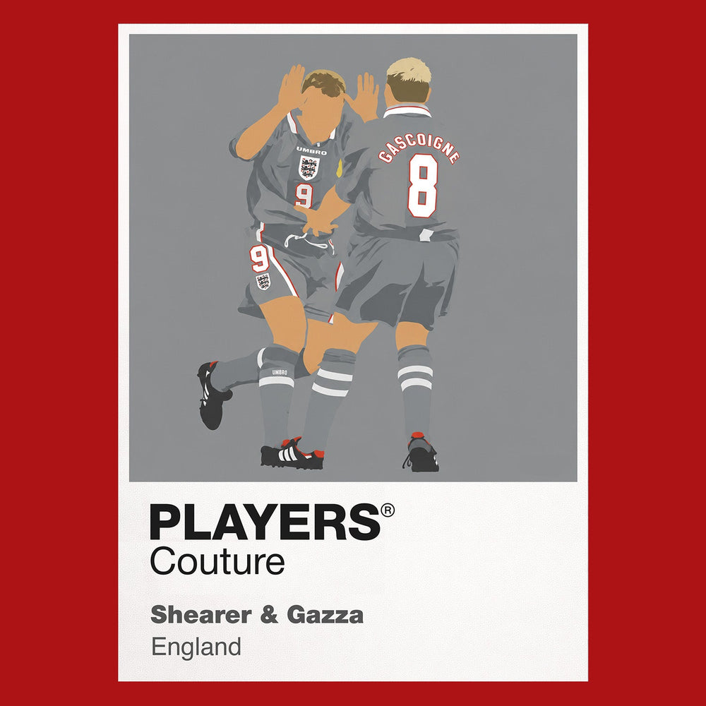 Shearer & Gascoigne Players Couture Frame Red