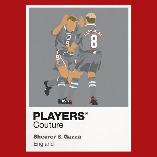 Shearer & Gascoigne Players Couture Frame Red