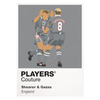 Shearer & Gascoigne Players Couture Frame White