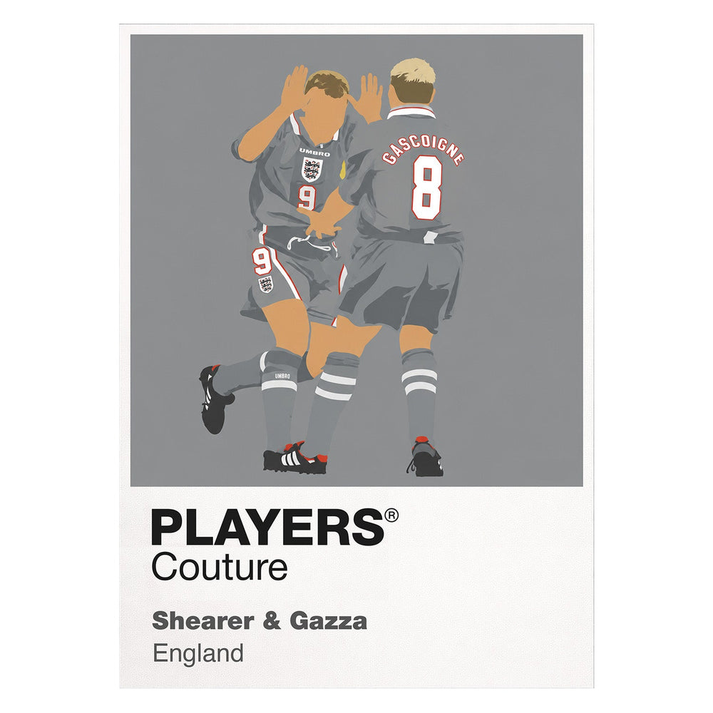 Shearer & Gascoigne Players Couture Frame White