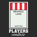 Sheffield United Monopoly Card Players Couture Mens T-Shirt - White / S | Football, Men's, Monopoly Card Collection, Sheffield United, T-Shirts, Volume 2