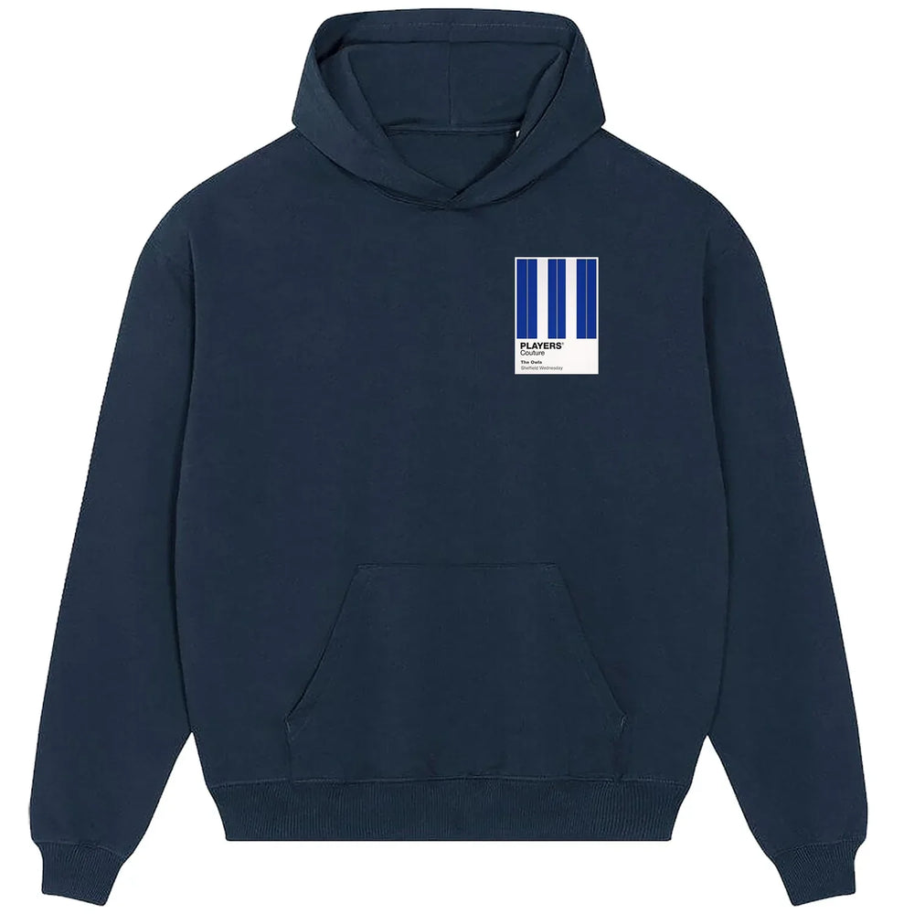 Sheffield Wednesday hoodie – navy men's hoodie featuring the Sheffield Wednesday Players Couture logo