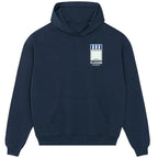 Sheffield Wednesday Monopoly Card hoodie – red men's hoodie with white Sheffield Wednesday Monopoly Card letters and Players