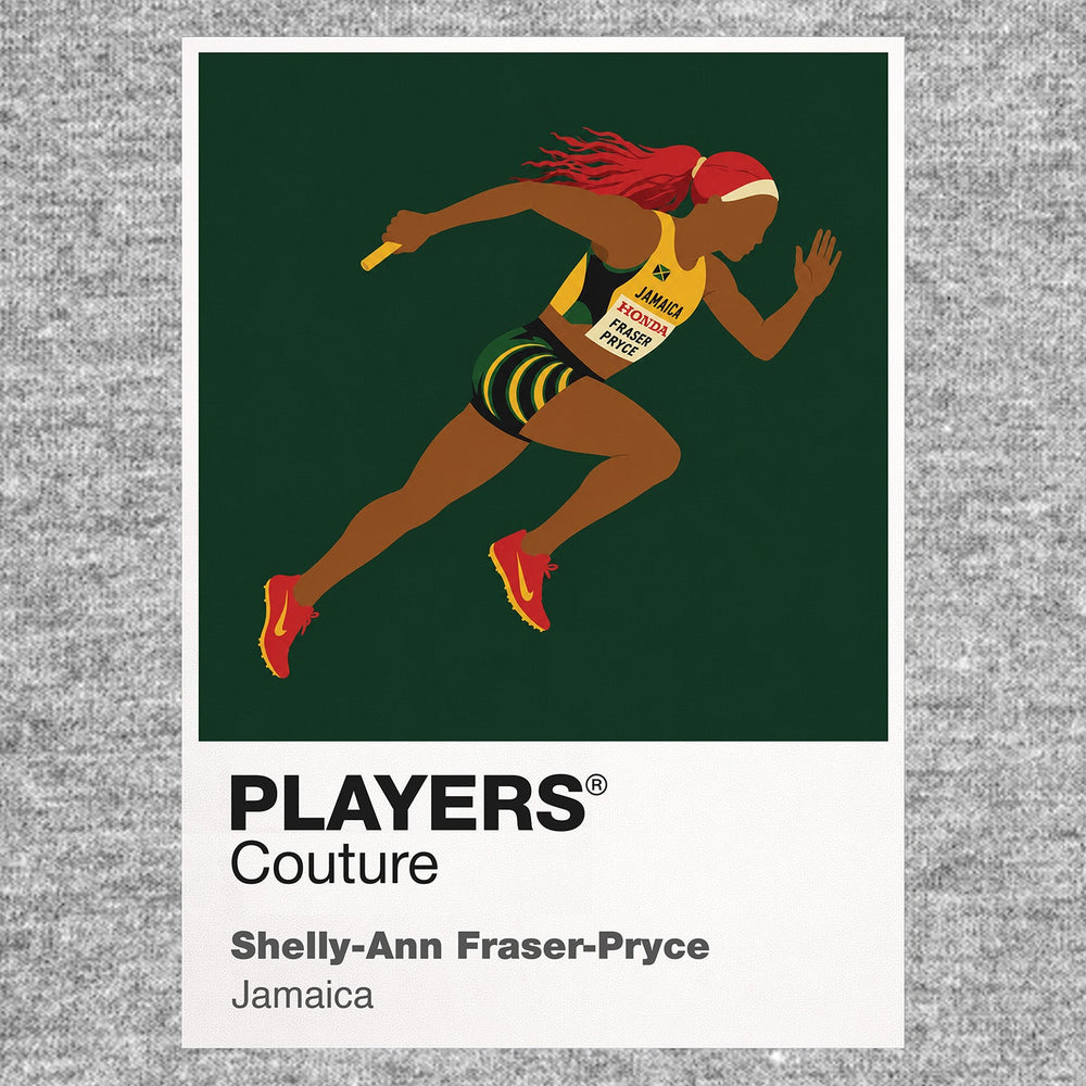 Shelly-Ann Fraser-Pryce Olympics Icon Frame Men's Hoodie