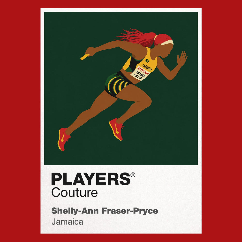Shelly-Ann Fraser-Pryce Olympics Icon Frame Men's Hoodie