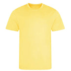 Custom Upload Your Logo Men's Sports T-Shirt – close-up detail shot of the Custom Upload Your Players Couture logo design
