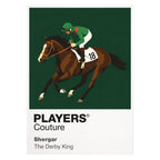 Shergar horse racing T-shirt – white view