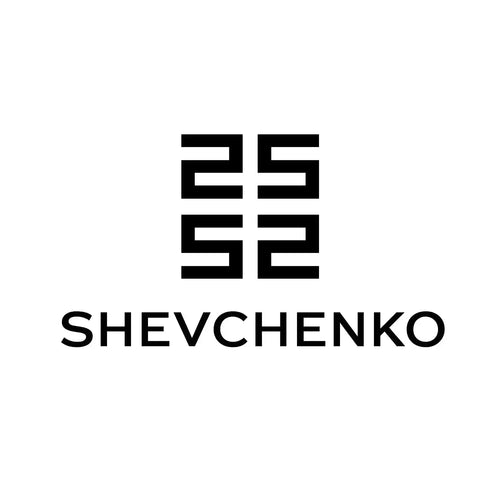 Andriy Shevchenko Logo Men's T-Shirt – white close-up detail shot of the Andriy Shevchenko Players Couture logo design