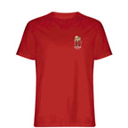 Andriy Shevchenko t-shirt – red men's t-shirt with white Andriy Shevchenko letters and Players Couture logo on the chest