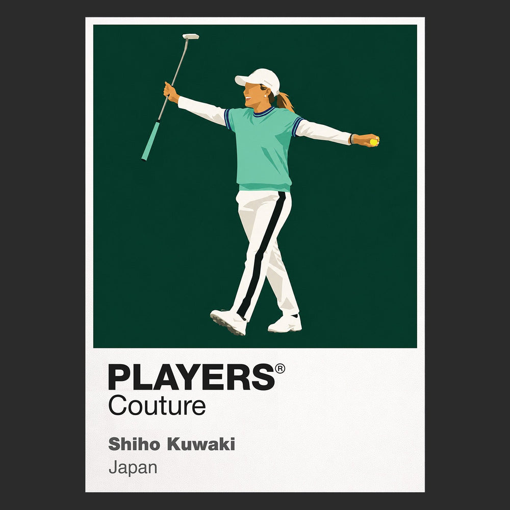 Shiho Kuwaki Golf Icon Frame Men's Hoodie – image 12