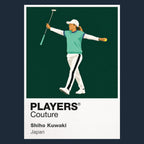 Shiho Kuwaki Golf Icon Frame Men's Hoodie – image 1