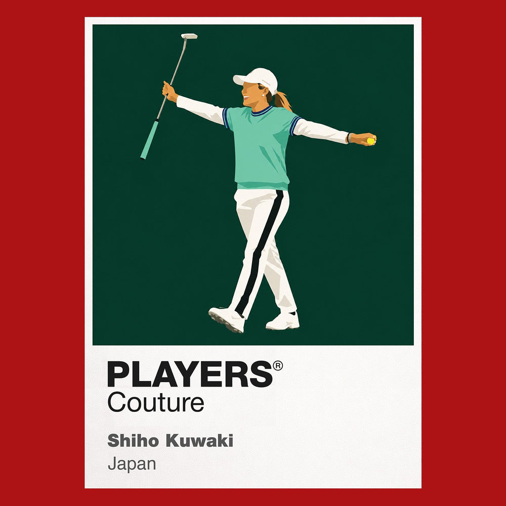 Shiho Kuwaki Golf Icon Frame Men's T-Shirt – image 15