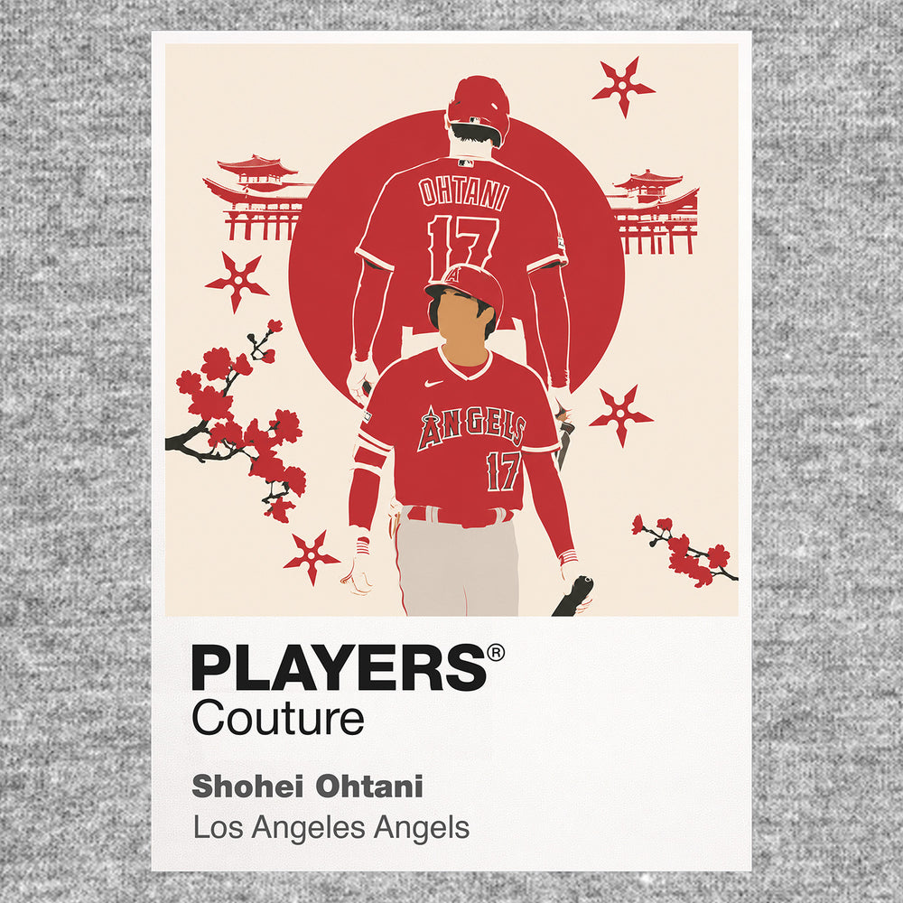 Shohei Ohtani Angels Design Baseball Icon Frame Men's T-Shirt