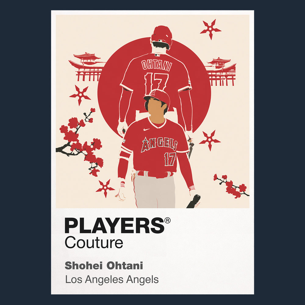 Shohei Ohtani Angels Design Baseball Icon Frame Men's T-Shirt