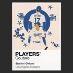 Shohei Ohtani Dodgers Design Baseball Icon Frame - Icon Design (View 10)