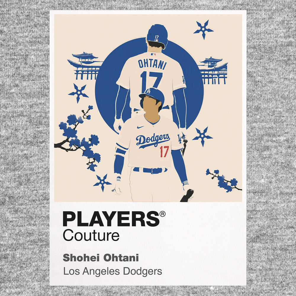 Shohei Ohtani Dodgers Design Baseball Icon Frame Men's T-Shirt