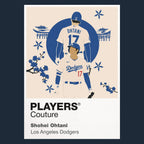 Shohei Ohtani Dodgers Design Baseball Icon Frame - Icon Design (View 9)