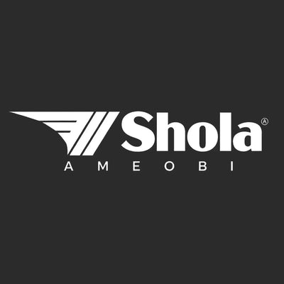 Shola Ameobi Logo Men's Hoodie – black close-up detail shot of the Shola Ameobi Players Couture logo design