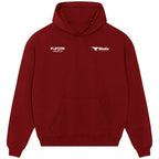 Shola Ameobi hoodie – red men's hoodie featuring the Shola Ameobi Players Couture logo