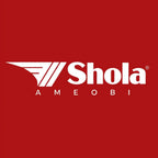 Shola Ameobi Logo Men's Hoodie – red close-up detail shot of the Shola Ameobi Players Couture logo design