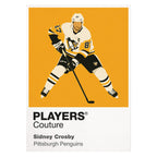 Sidney Crosby Penguins Ice Hockey Icon Frame Men's T-Shirt – image 1